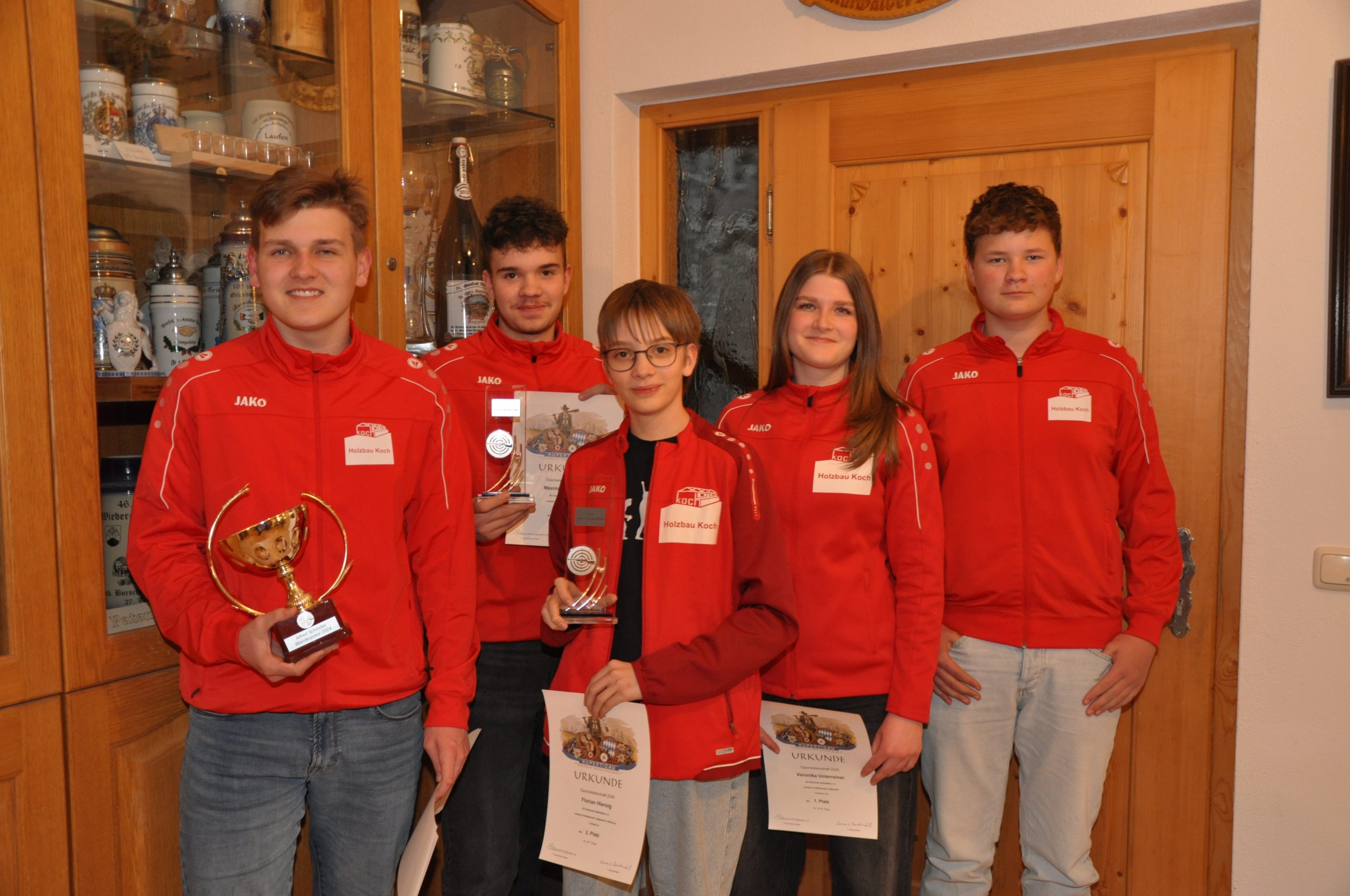 Johannes Unterreiner, Maximilian Hiersig, Florian Hiersig, Veronika Unterreiner, Andreas Kammel